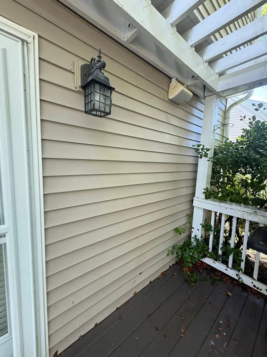 Deck & Fence Cleaning — after
